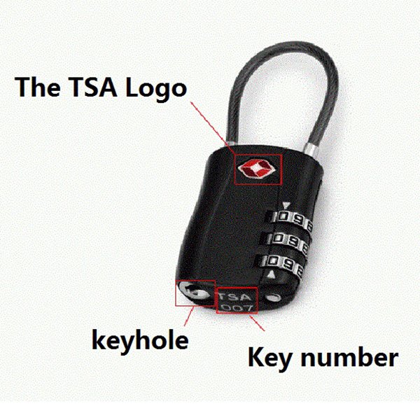 三位碼鋅合金TSA密碼鎖-電纜卸扣_3